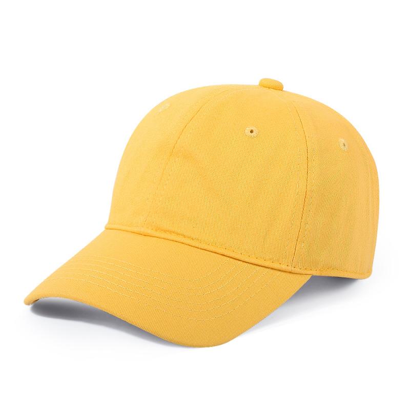 【 High quality hat 】yellow Hat custom printing logo student hat baseball hat custom - fansmotif