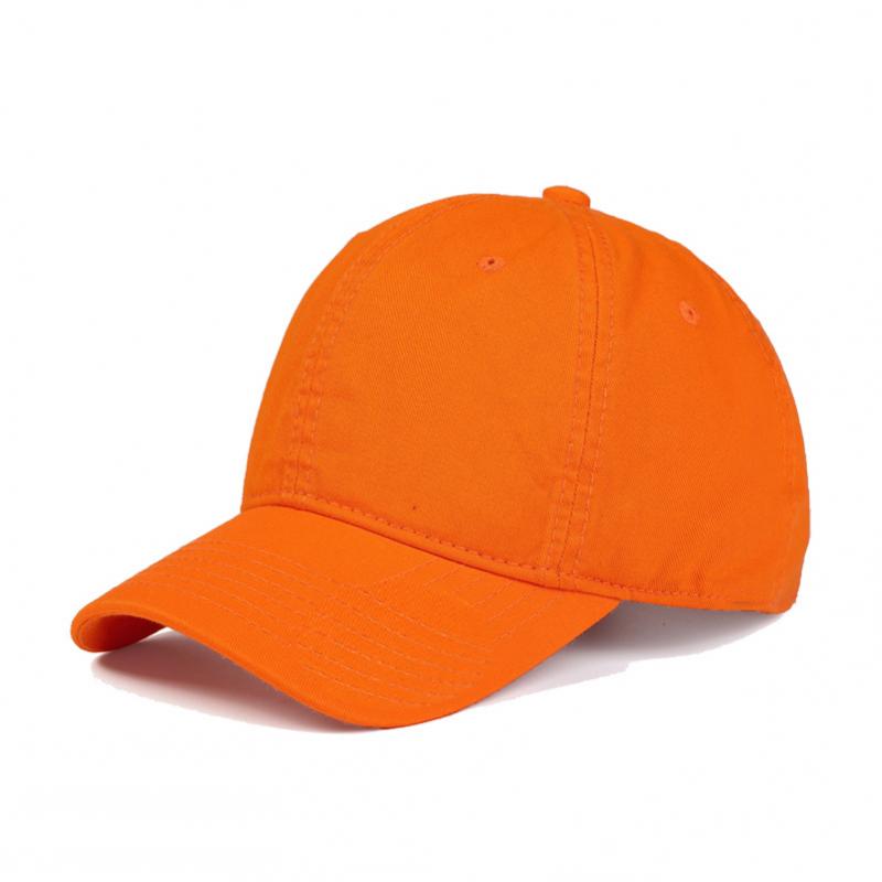 【 High quality hat 】orange Hat custom printing logo student hat baseball hat custom - fansmotif