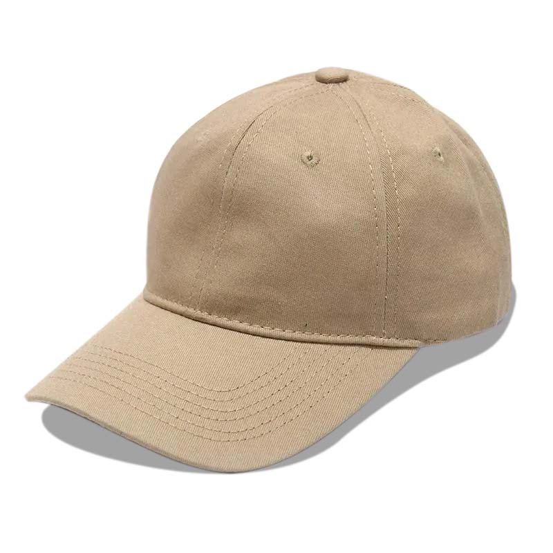 【 High quality hat 】khaki Hat custom printing logo student hat baseball hat custom - fansmotif