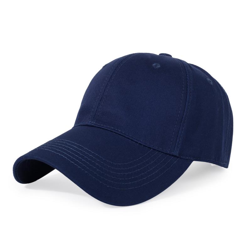 【 High quality hat 】Navy blue Hat custom printing logo student hat baseball hat custom - fansmotif