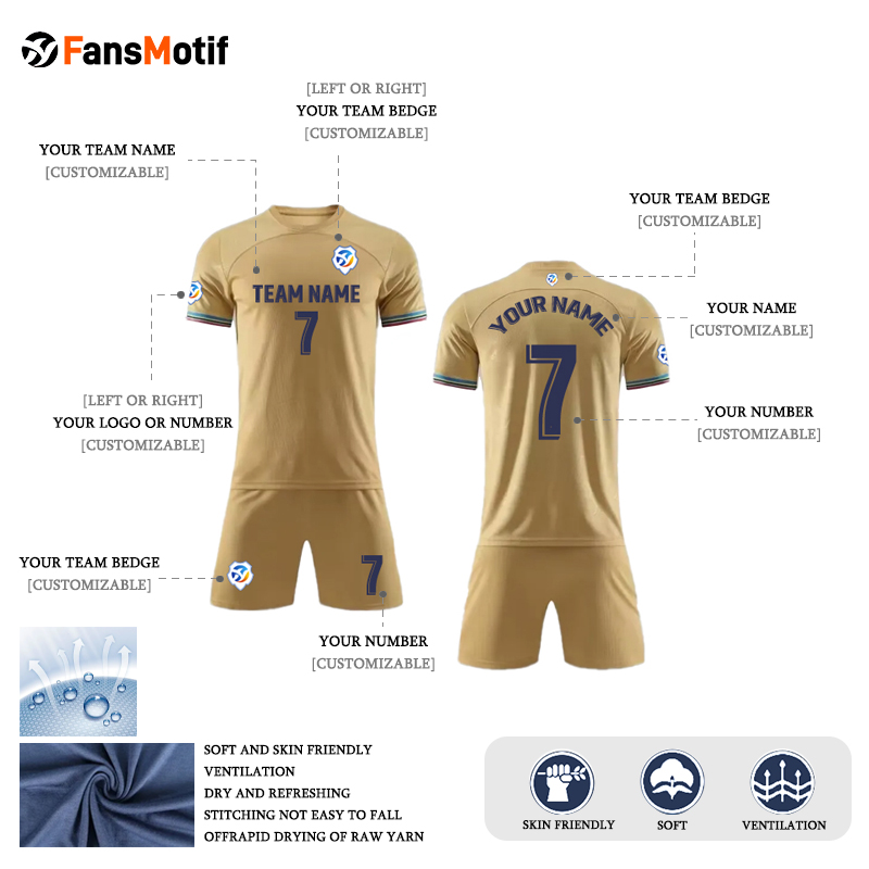 【 Senior jersey customization 】JB Football jersey set full body customization - fansmotif