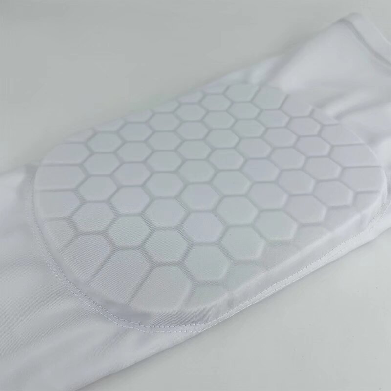 【 High Quality knee pads 】white FW01 Smooth panel Honeycomb non-slip knee pads protect knees - fansmotif