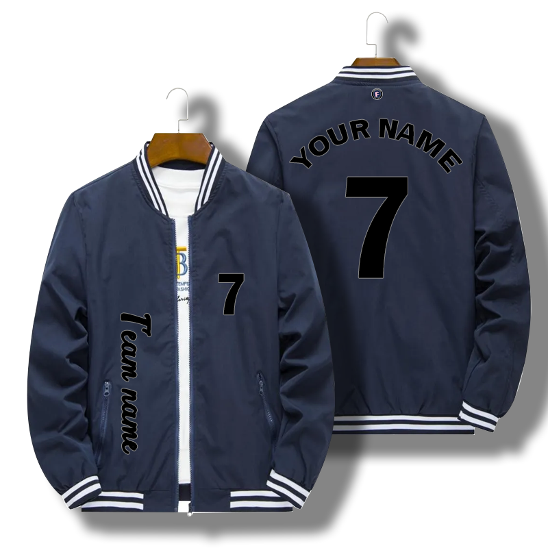 【 Adult Jacket 】blue 20B Baseball Jacket Waterproof breathable high quality jacket - fansmotif
