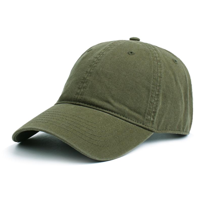 【 High quality hat 】Army green Hat custom printing logo student hat baseball hat custom - fansmotif