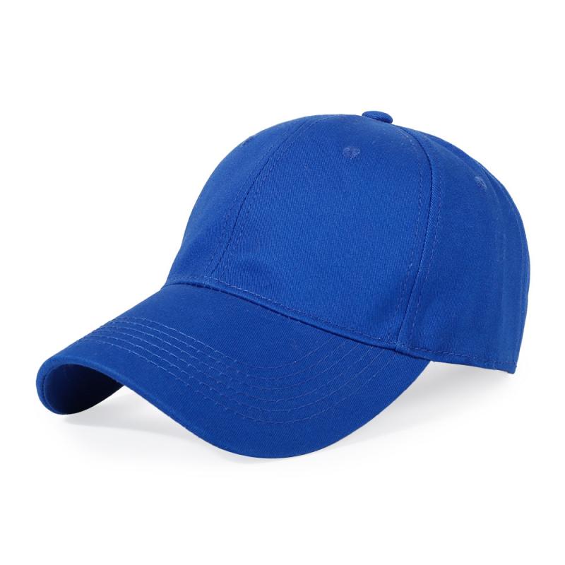 【 High quality hat 】Royal blue Hat custom printing logo student hat baseball hat custom - fansmotif