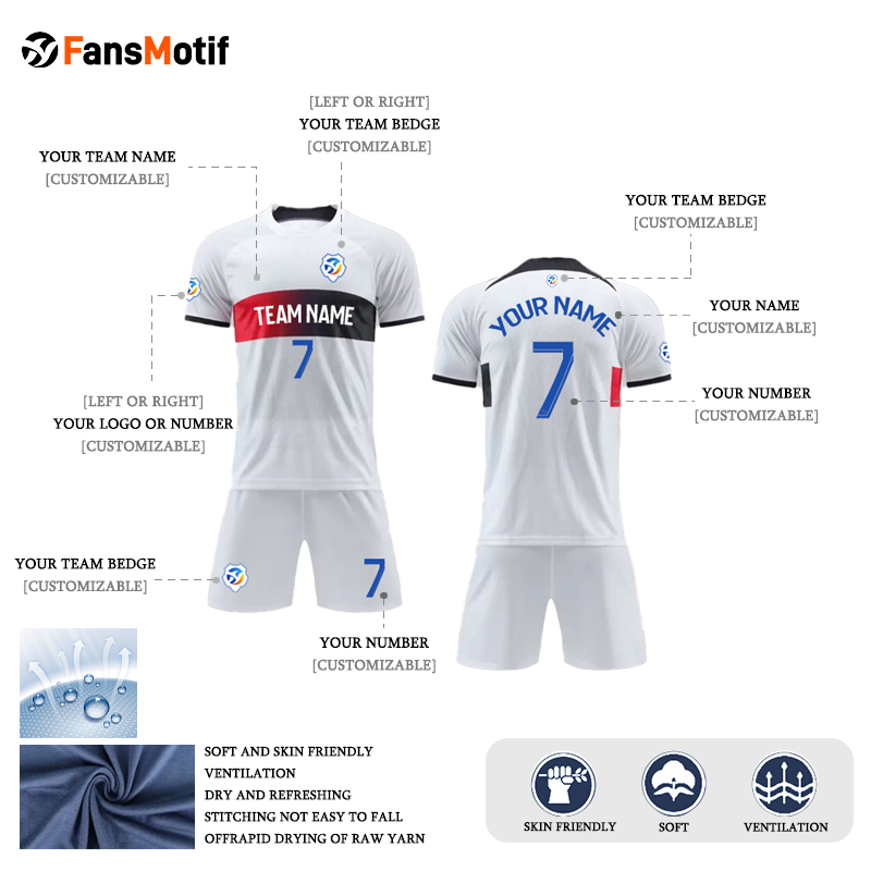 【 Senior jersey customization 】JP Customized adult football jersey game jersey team jersey - fansmotif